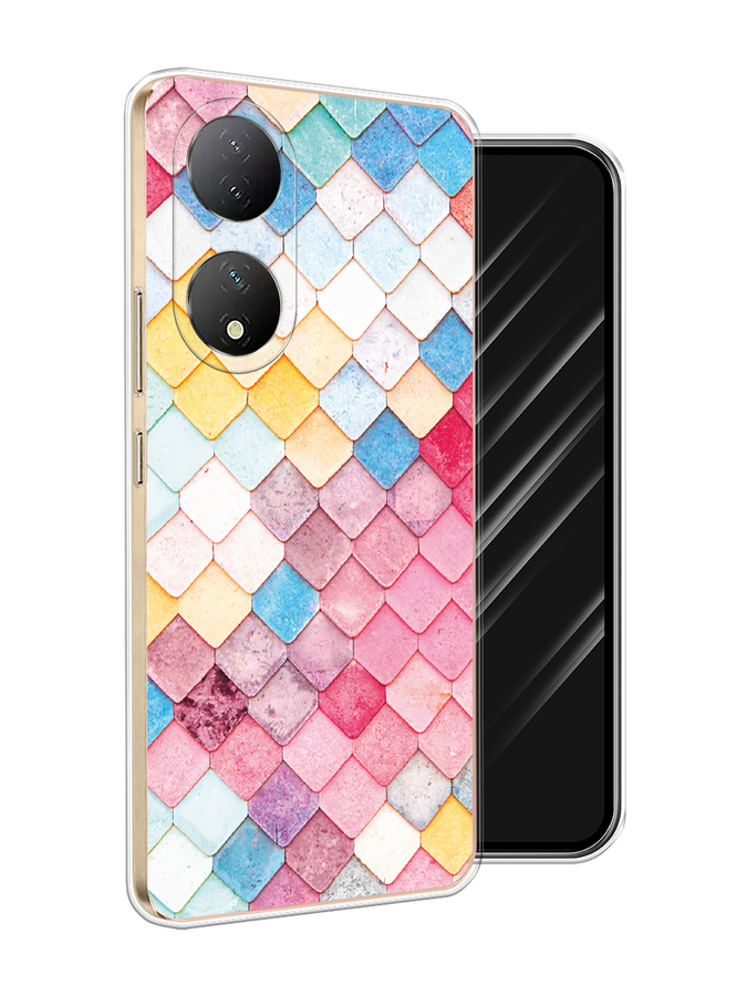

Чехол Awog на Vivo Y100 "Нежные ромбики", Красный, 268250-1