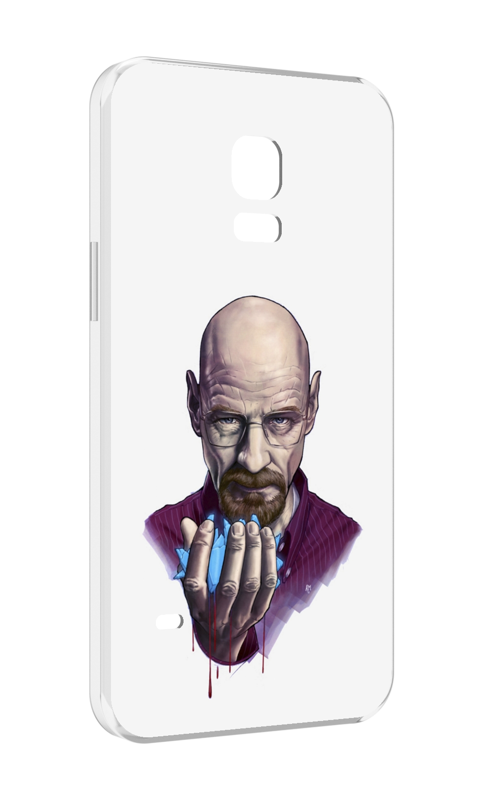 

Чехол MyPads Хайзенберг для Samsung Galaxy S5 mini, Прозрачный, Tocco