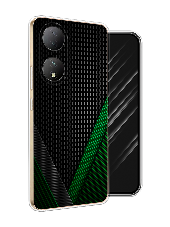 

Чехол Awog на Vivo Y100 "Зеленый карбон", Черный;зеленый, 268250-1