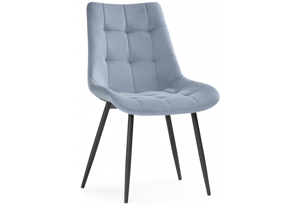 

Стул Woodville Sidra, light blue/black, Sidra
