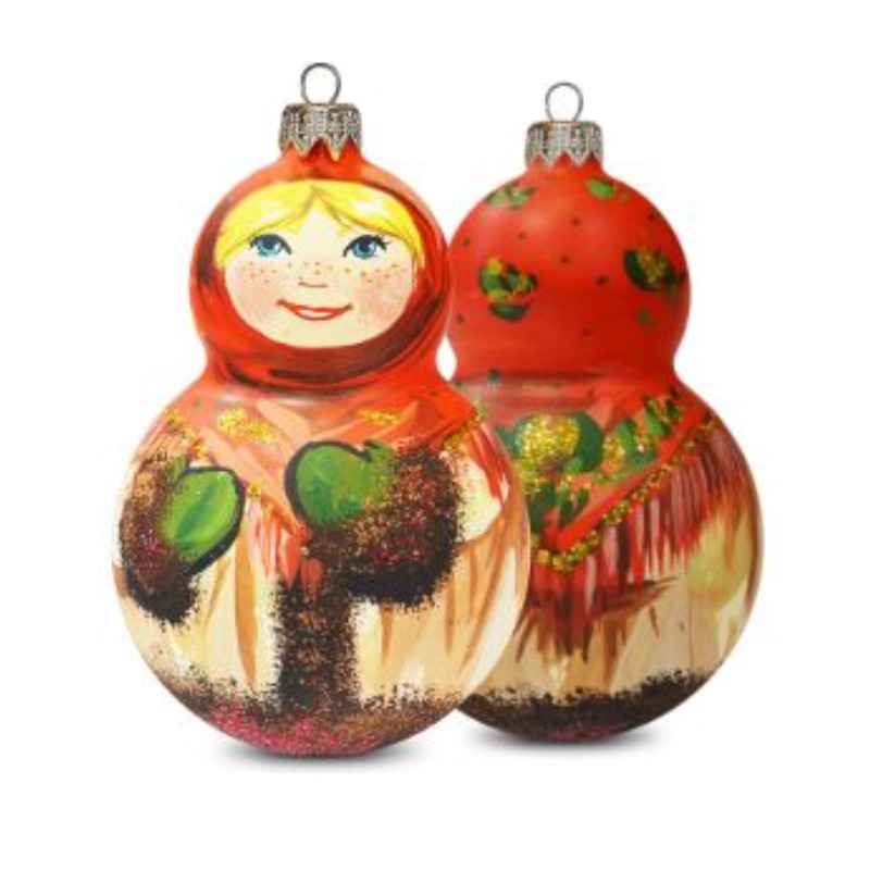 

Шар на ель Потешка 102055911609 10 см 1 шт. разноцветный, Потешка