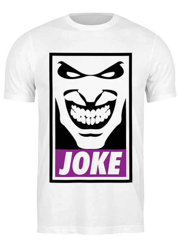 

Футболка мужская Printio Джокер (joke) белая XL, Джокер (joke)