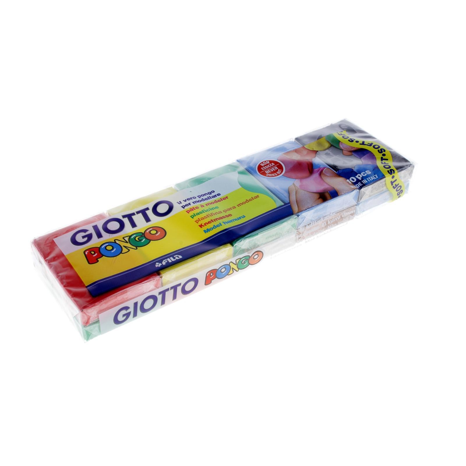 

Пластилин Giotto мягкий восковой 10 цветов 500 г 51080 505654