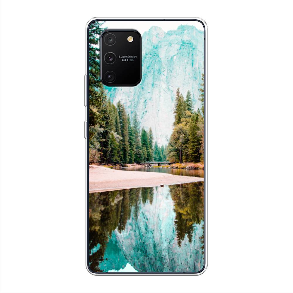 

Чехол Awog на Samsung Galaxy A91/S10 Lite "Горы 11", Разноцветный, 29950-4