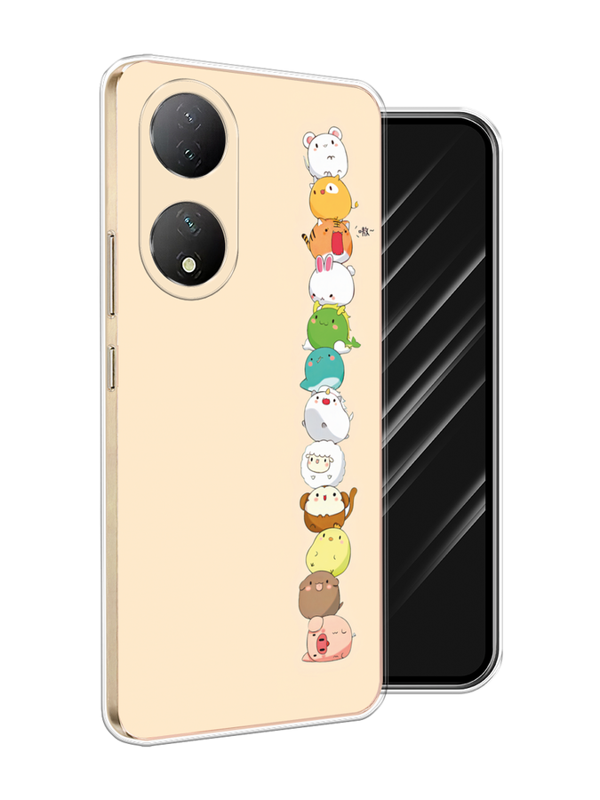

Чехол Awog на Vivo Y100 "Питомцы Чиби", Желтый, 268250-1