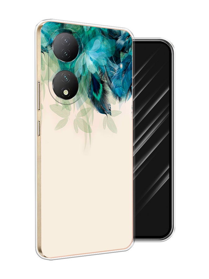 

Чехол Awog на Vivo Y100 "Перья голубого цвета", Бежевый;синий;бирюзовый, 268250-1