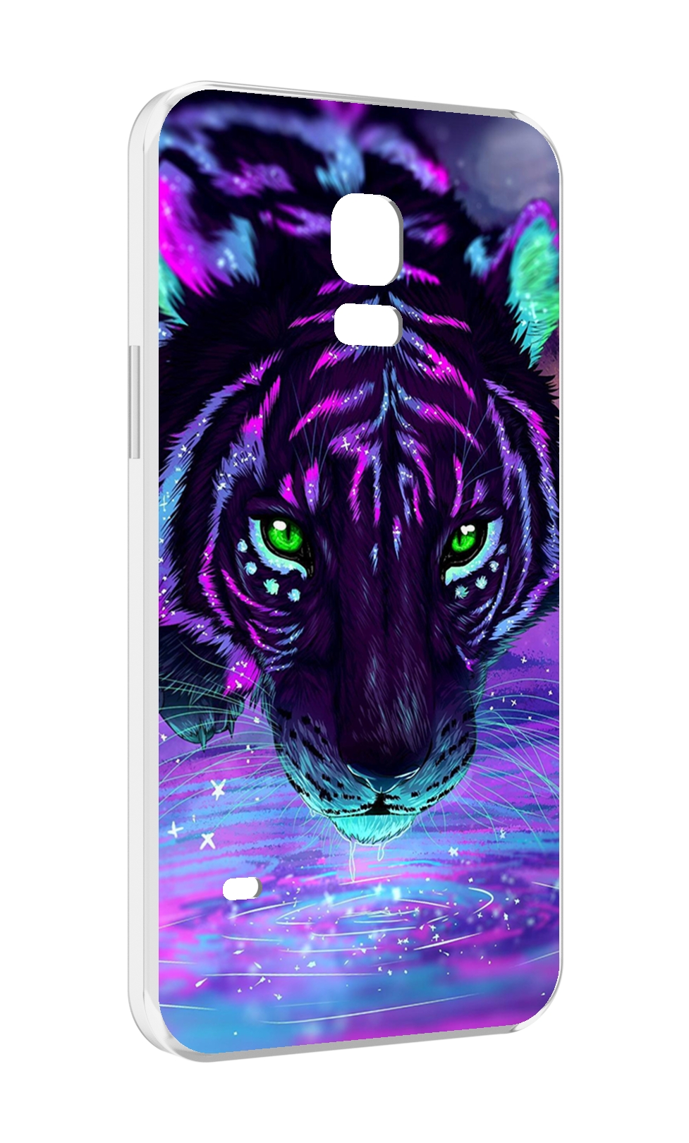 

Чехол MyPads Тигр-неон для Samsung Galaxy S5 mini, Прозрачный, Tocco
