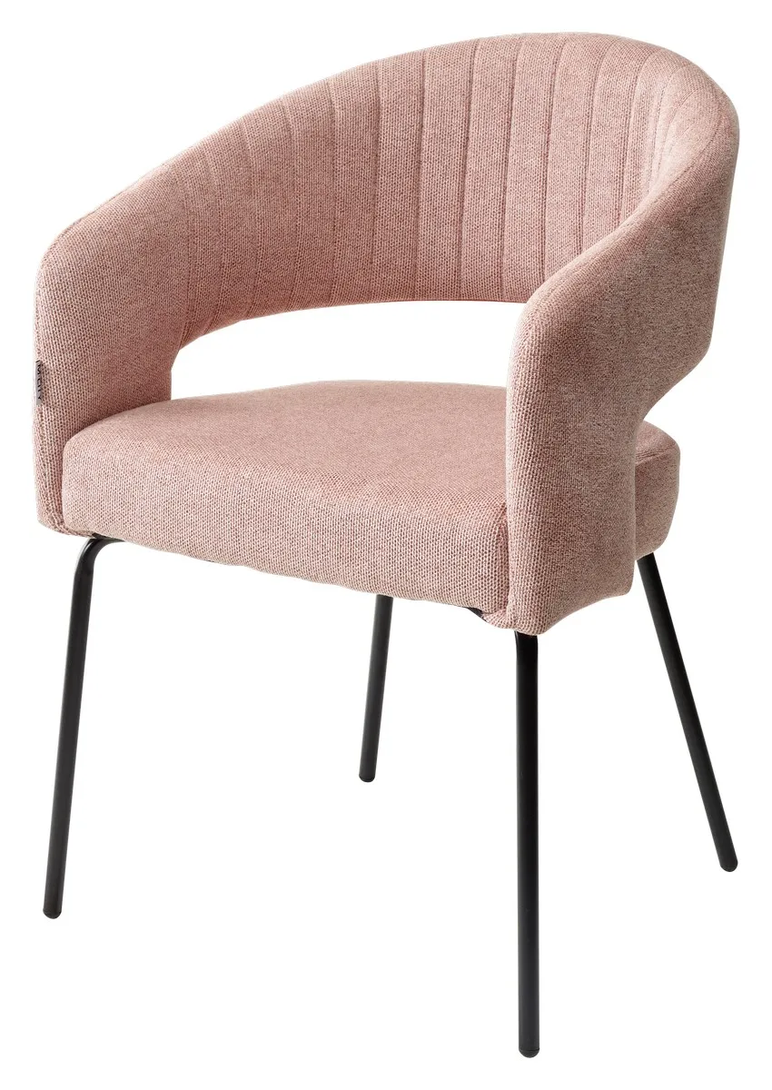 

Комплект стульев 2 шт. M-City SNUG, пепел розы/черный, SNUG