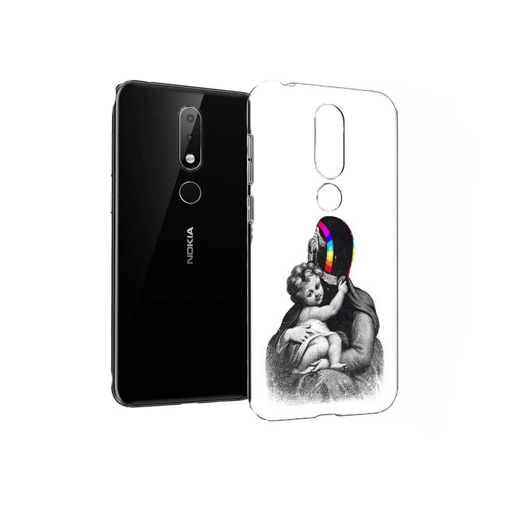 

Чехол MyPads Tocco для Nokia X6 защитник в шлеме (PT115295.99.350), Прозрачный, Tocco