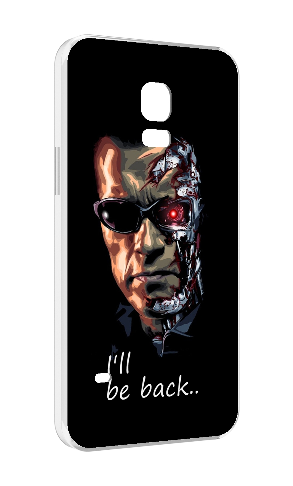 

Чехол MyPads Терминатор для Samsung Galaxy S5 mini, Прозрачный, Tocco
