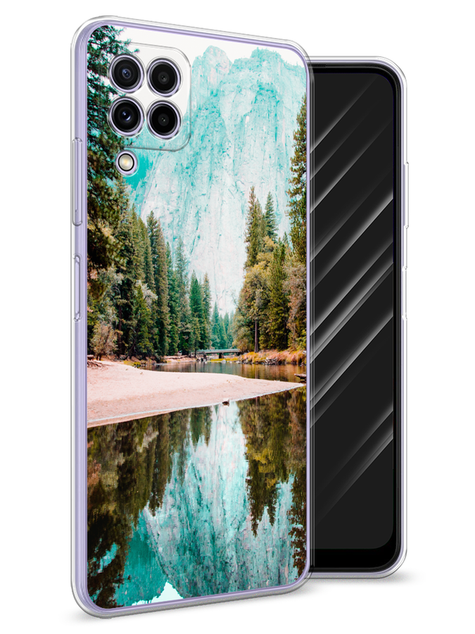 

Чехол Awog на Samsung Galaxy A22 / Самсунг A22 "Горы 11", Разноцветный, 2103150-4