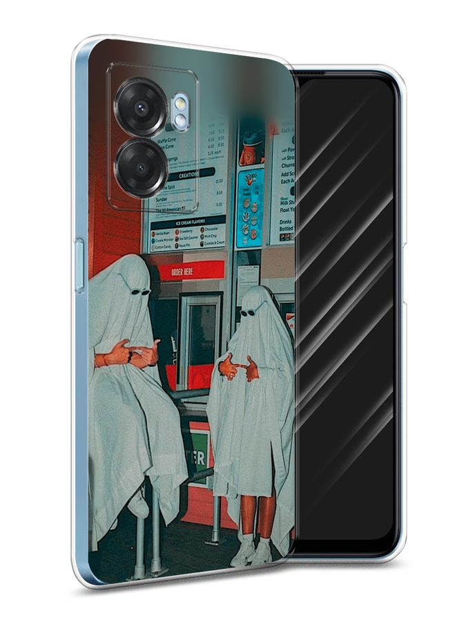 

Чехол Awog на Oppo A57 5G/A56s/OnePlus Nord N300 5G "Chillin Killin", Разноцветный, 2510250-9