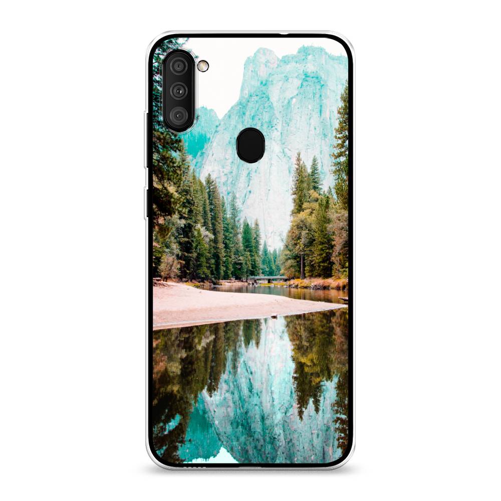 

Чехол Awog на Samsung Galaxy A11 / Самсунг A11 "Горы 11", Разноцветный, 2100150-4