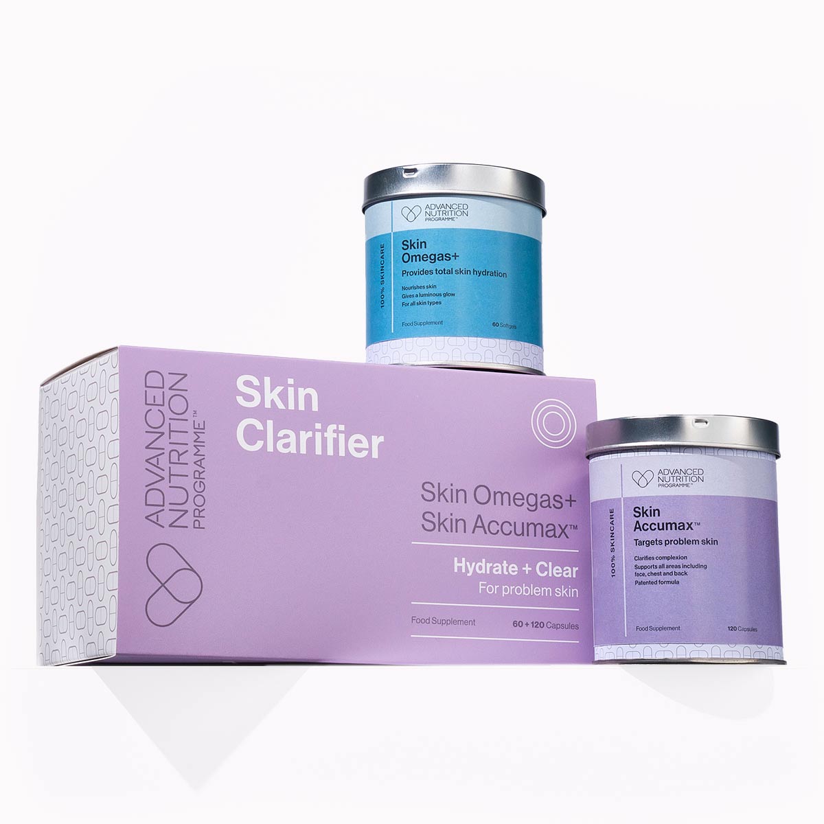 Комплекс биодобавок Advanced Nutrition Programme Skin Clarifier капсулы 180 шт