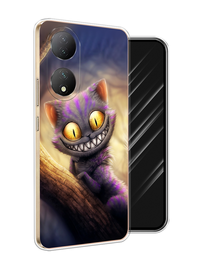 

Чехол Awog на Vivo Y100 "Cheshire Cat", Фиолетовый;желтый, 268250-1