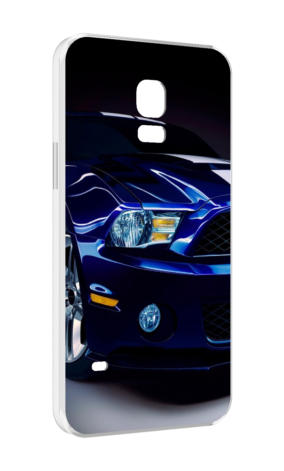 

Чехол MyPads Синяя-машина для Samsung Galaxy S5 mini, Прозрачный, Tocco