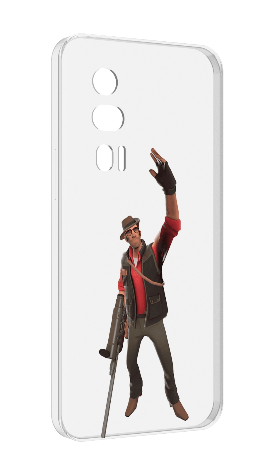 

Чехол MyPads team-fortress-2 для Xiaomi Redmi K60 противоударный, Tocco