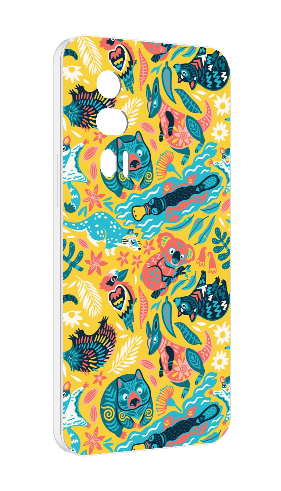 

Чехол MyPads seamless-pattern для Xiaomi Redmi K60 противоударный, Tocco
