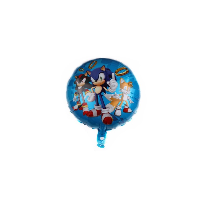 

Воздушный шар Sonic Соник и команда, фольгированный, 45 см, голубой, 107650SMM