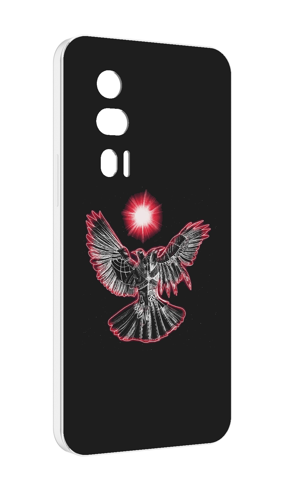 

Чехол MyPads pyrokinesis валькирия для Xiaomi Redmi K60 противоударный, Tocco