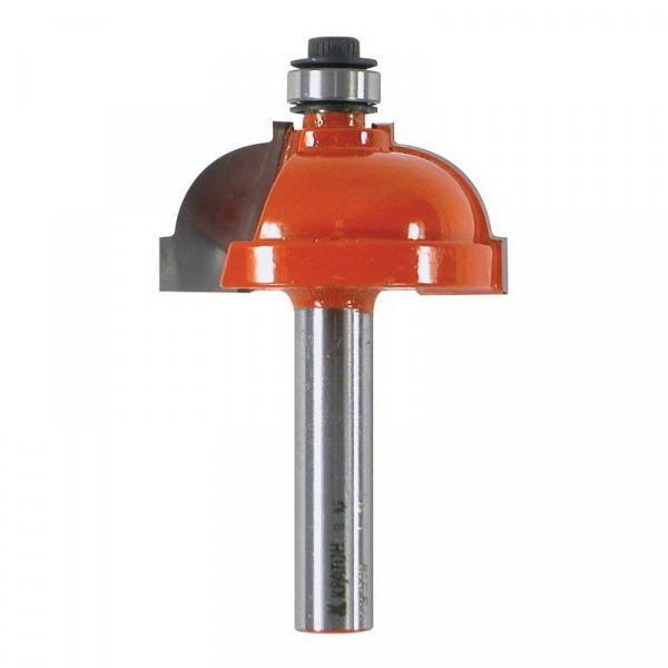 

Фреза кромочная калевочная с подшипником Кратон PROFESSIONAL 34,9х17,0 мм R9,5 мм, хв.8 мм