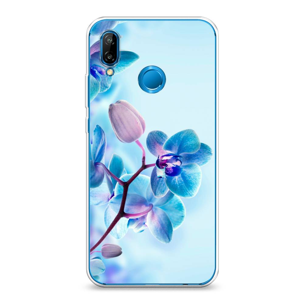 

Чехол Awog на Huawei Nova 3E "Голубая орхидея", Голубой;синий;фиолетовый, 65650-8