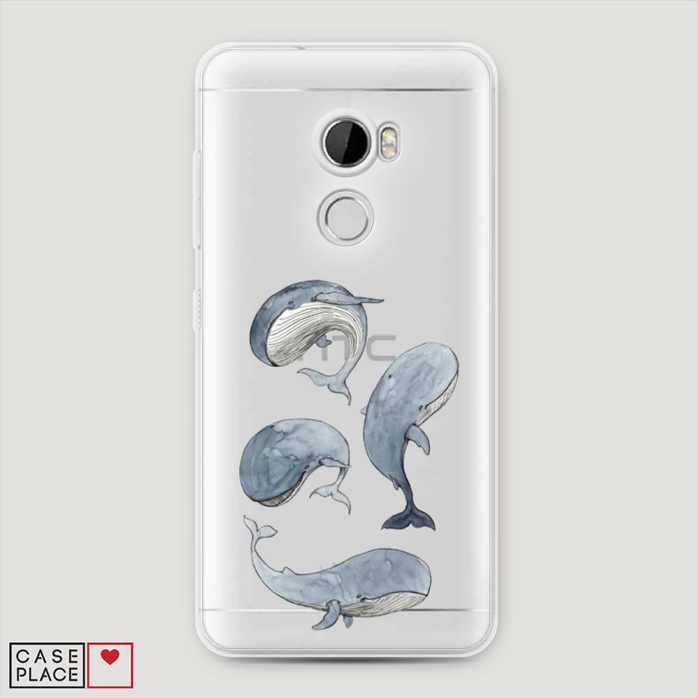 

Чехол Awog на HTC One X10 / Эйчтиси One X10 "Киты", 101850-1