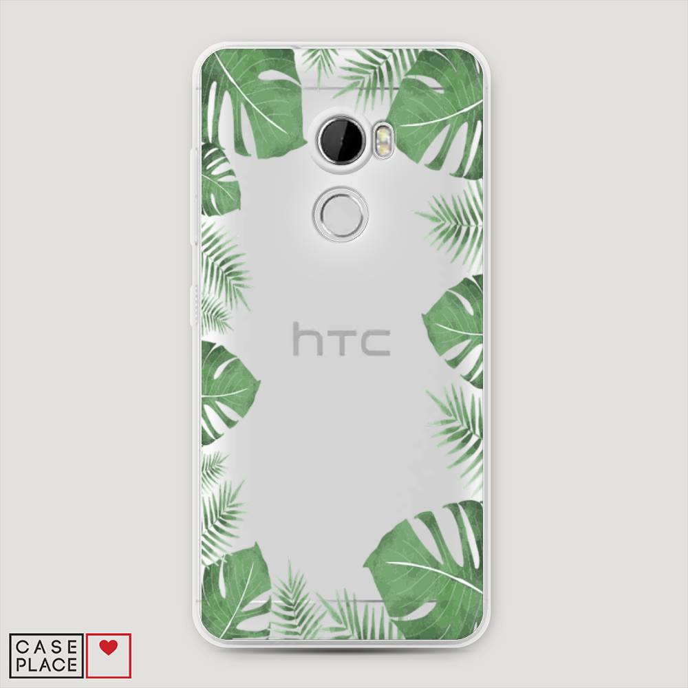 

Чехол Awog на HTC One X10 / Эйчтиси One X10 "Листья папоротника рамка", 101850-8