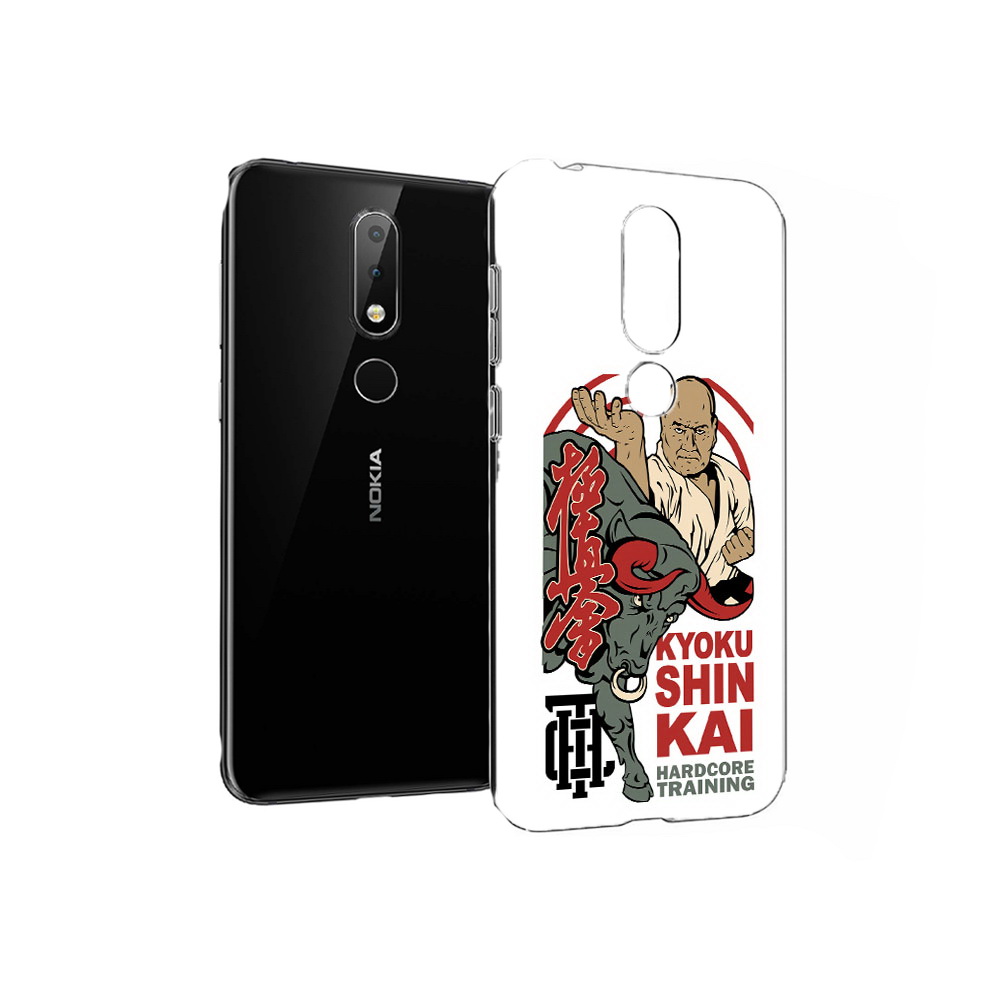 

Чехол MyPads Tocco для Nokia X6 единоборства рисунок (PT115295.99.343), Прозрачный, Tocco