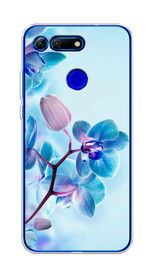 

Чехол Awog на Honor V20 (View 20) "Голубая орхидея", Голубой;синий;фиолетовый, 67350-8
