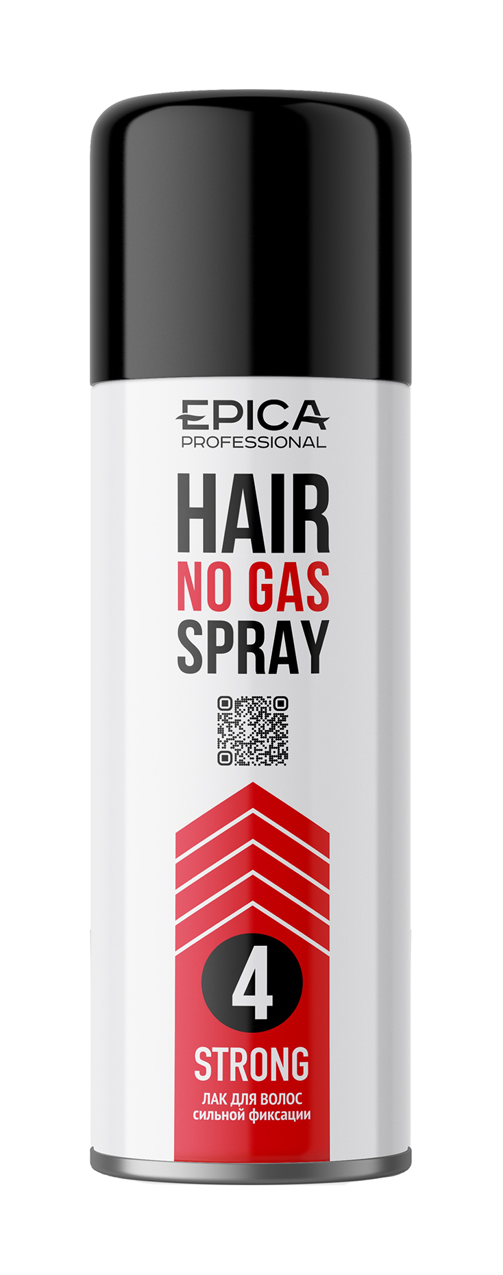 Лак для волос Epica сильной фиксации Professional Hair No Gas Spray Strong 200мл ринфолтил силекс шампунь с кремнием 200мл от выпад волос усил формула
