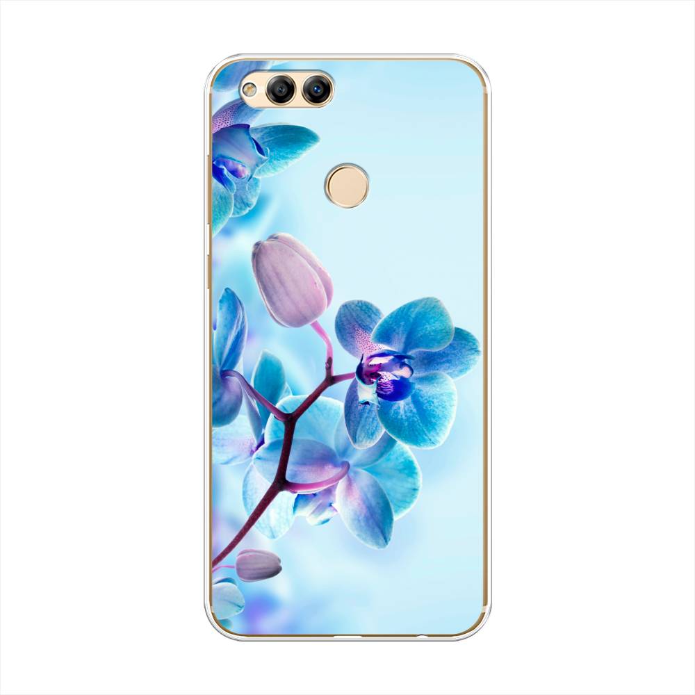 

Чехол Awog на Honor 7X "Голубая орхидея", Голубой;синий;фиолетовый, 63750-8