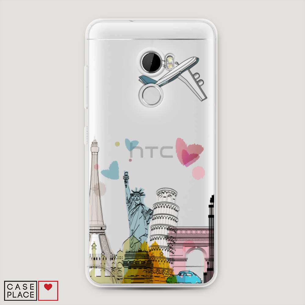 

Чехол Awog на HTC One X10 / Эйчтиси One X10 "Самолет путешествий", 101850-10