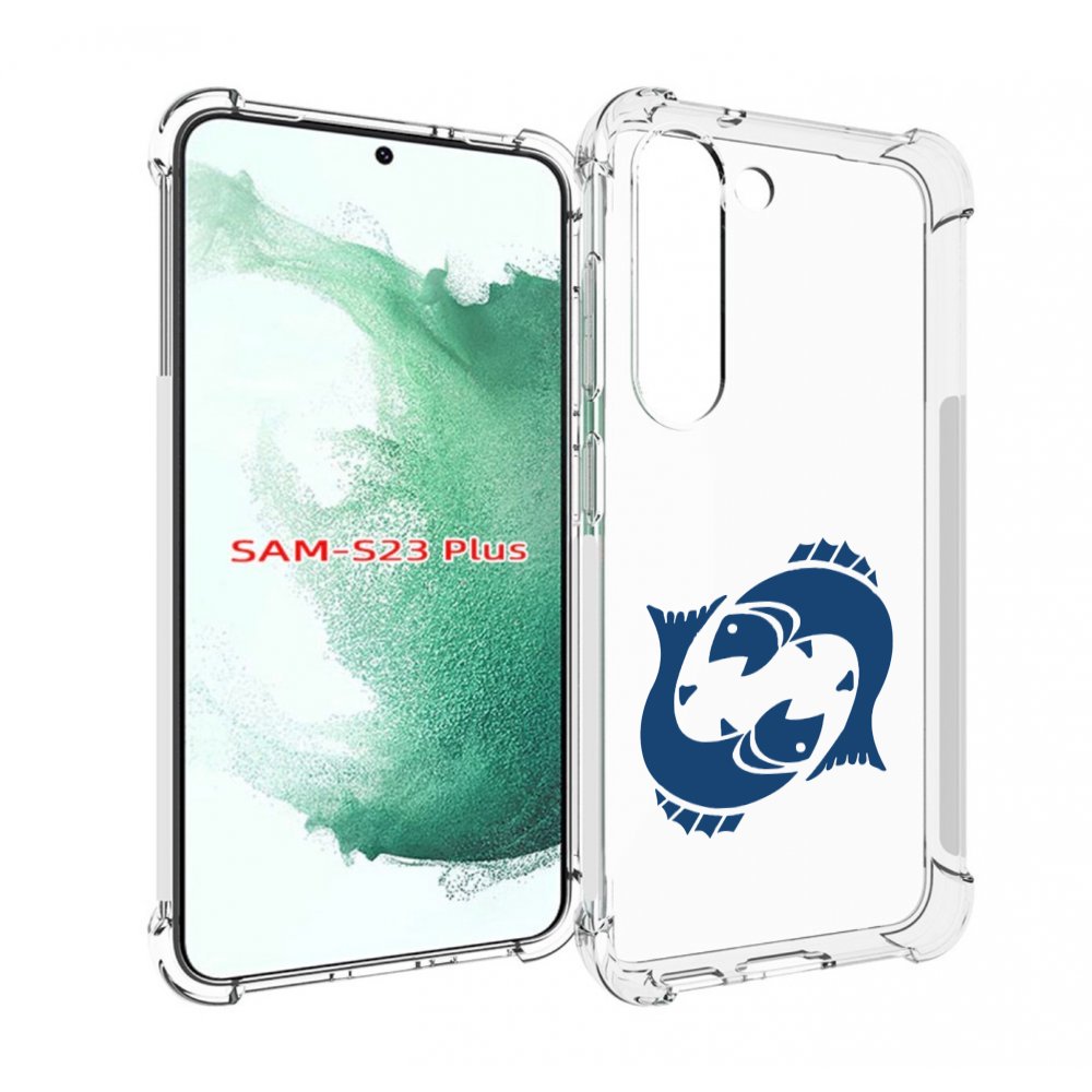 

Чехол MyPads знак-зодиака-рыбы-7 для Samsung Galaxy S23 Plus +, Прозрачный, Tocco