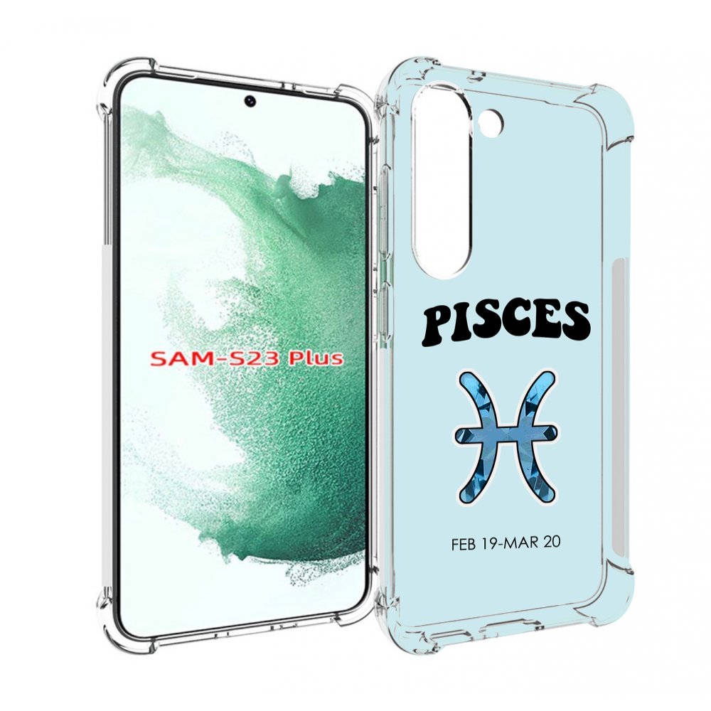 

Чехол MyPads знак-зодиака-рыбы-3 для Samsung Galaxy S23 Plus +, Прозрачный, Tocco