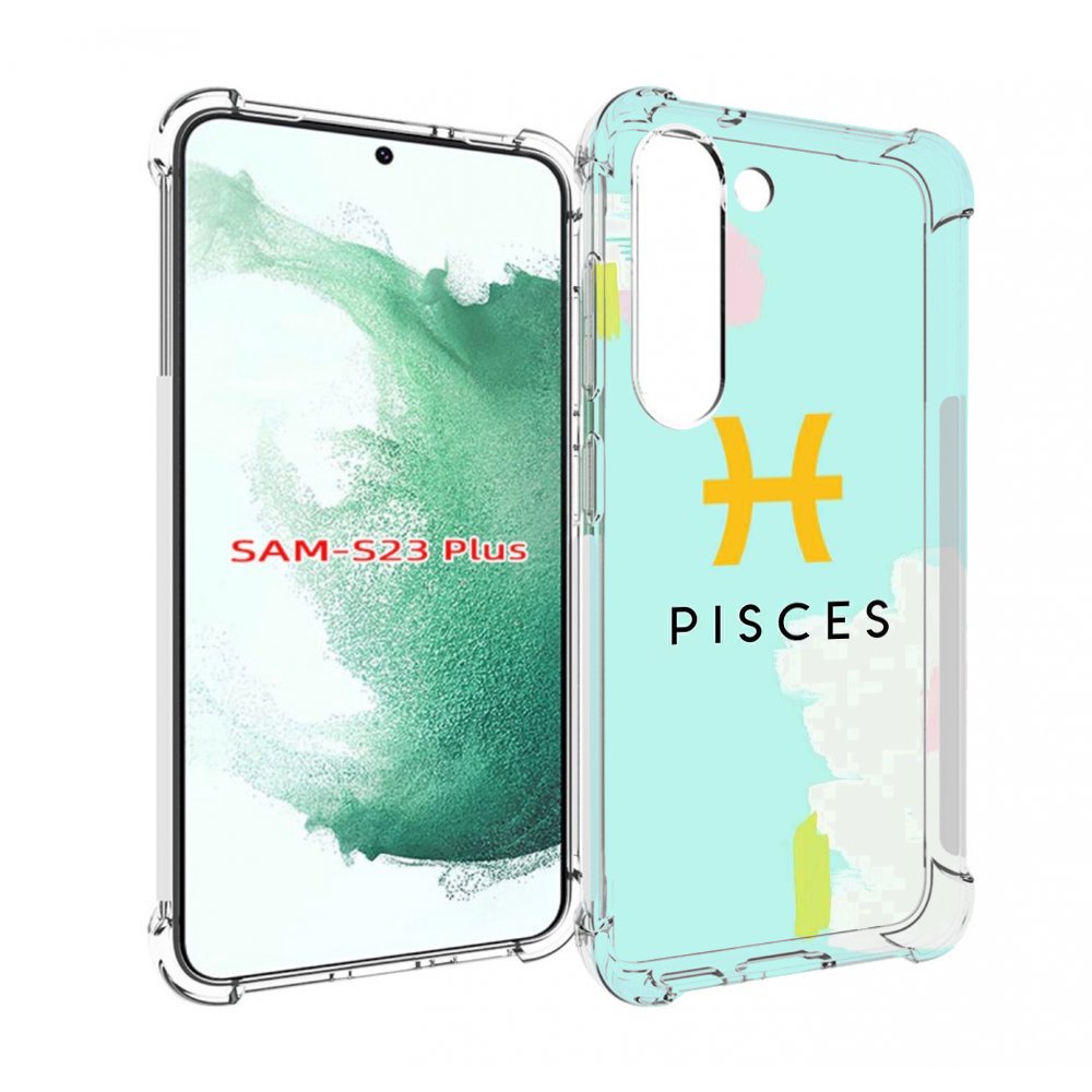 

Чехол MyPads знак-зодиака-рыбы-2 для Samsung Galaxy S23 Plus +, Прозрачный, Tocco