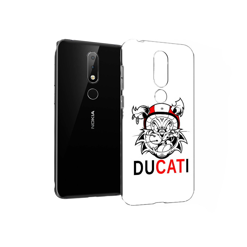 

Чехол MyPads Tocco для Nokia X6 дукати (PT115295.99.339), Прозрачный, Tocco
