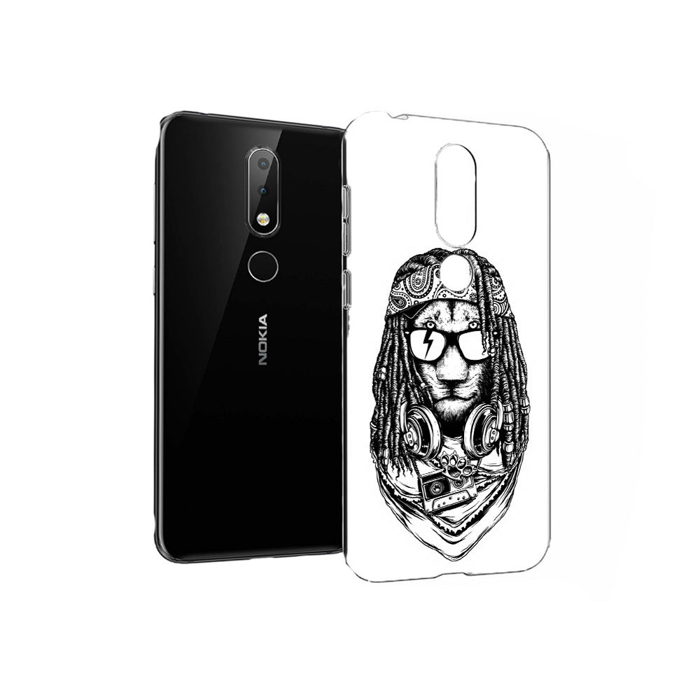 

Чехол MyPads Tocco для Nokia X6 дреды льва (PT115295.99.338), Прозрачный, Tocco
