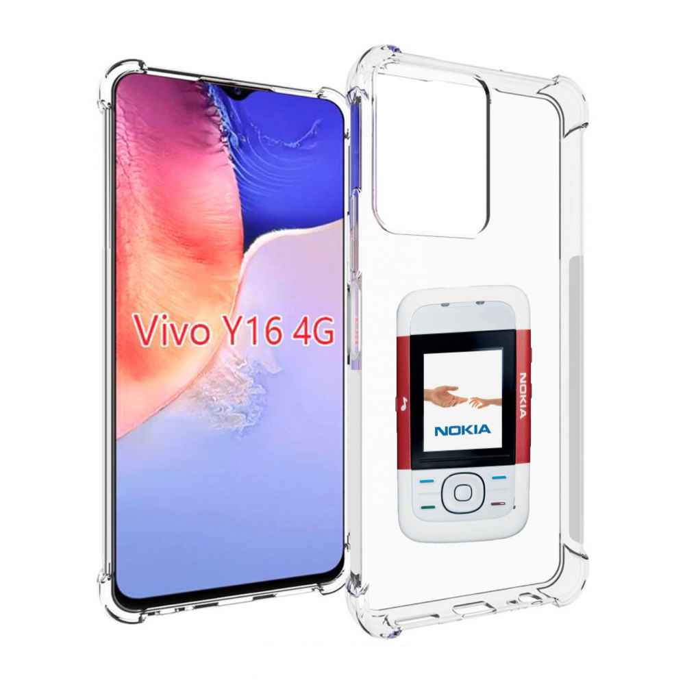 

Чехол MyPads старая нокия для Vivo Y16 4G/ Vivo Y02S, Прозрачный, Tocco