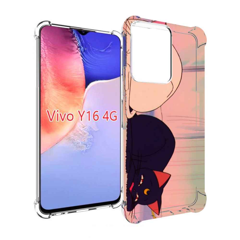 

Чехол MyPads спящие коты для Vivo Y16 4G/ Vivo Y02S, Прозрачный, Tocco