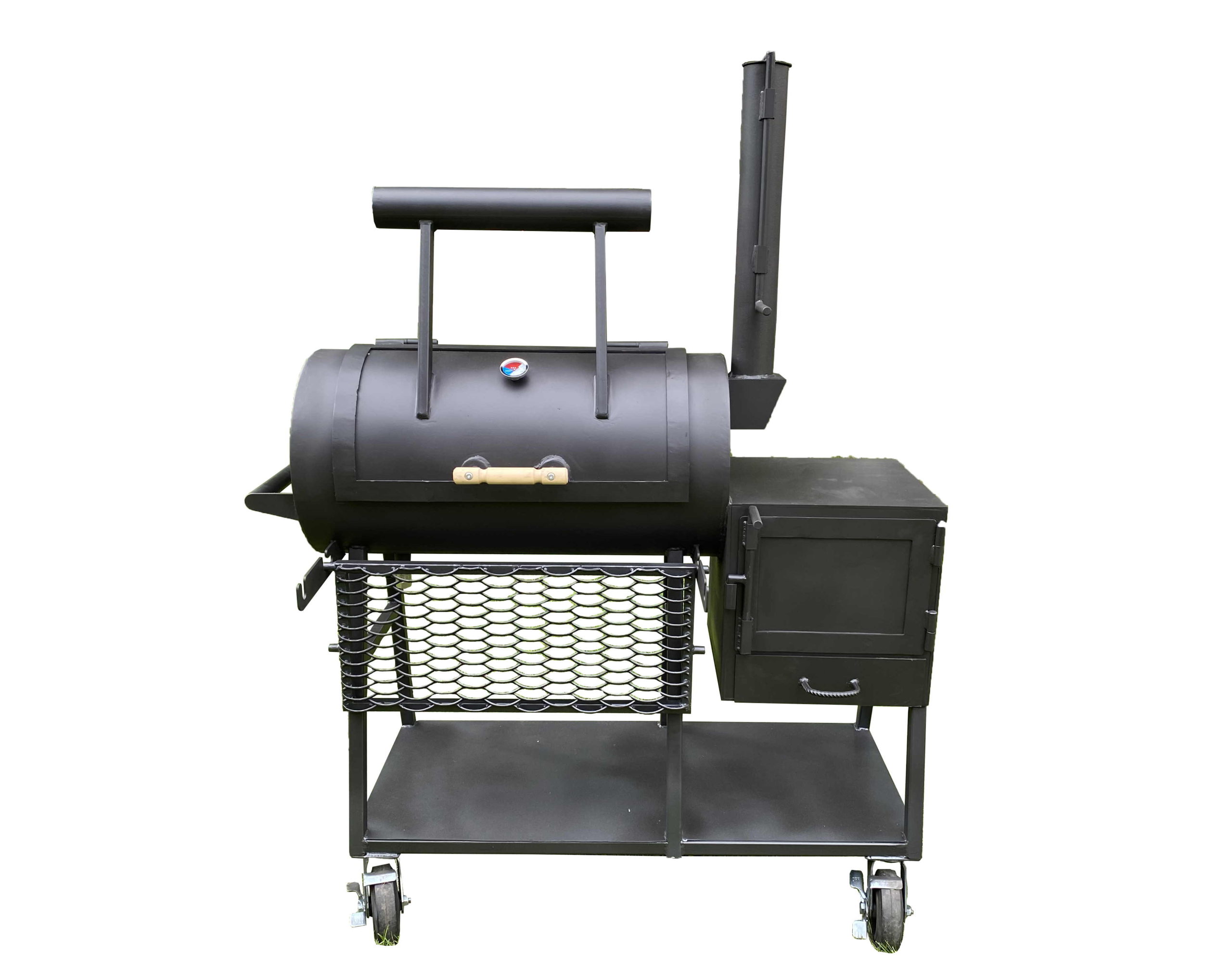 

Дачный смокер, коптильня BBQ, Черный