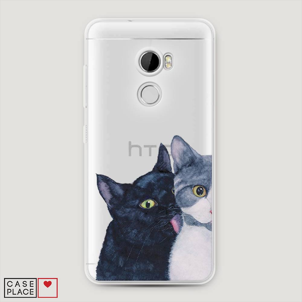 

Чехол Awog на HTC One X10 / Эйчтиси One X10 "Кошачья любовь", 101850-1