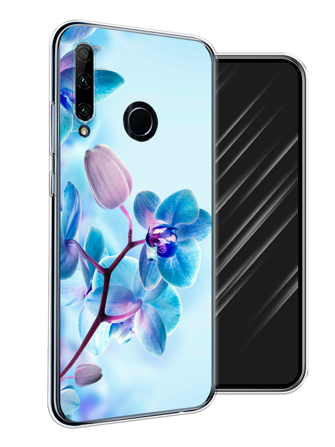 

Чехол Awog на Honor 20 Lite 2019 "Голубая орхидея", Голубой;синий;фиолетовый, 68950-8