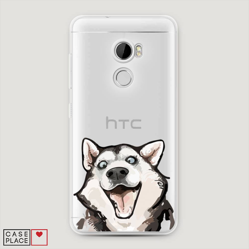 

Чехол Awog на HTC One X10 / Эйчтиси One X10 "Радостный хаски", 101850-1
