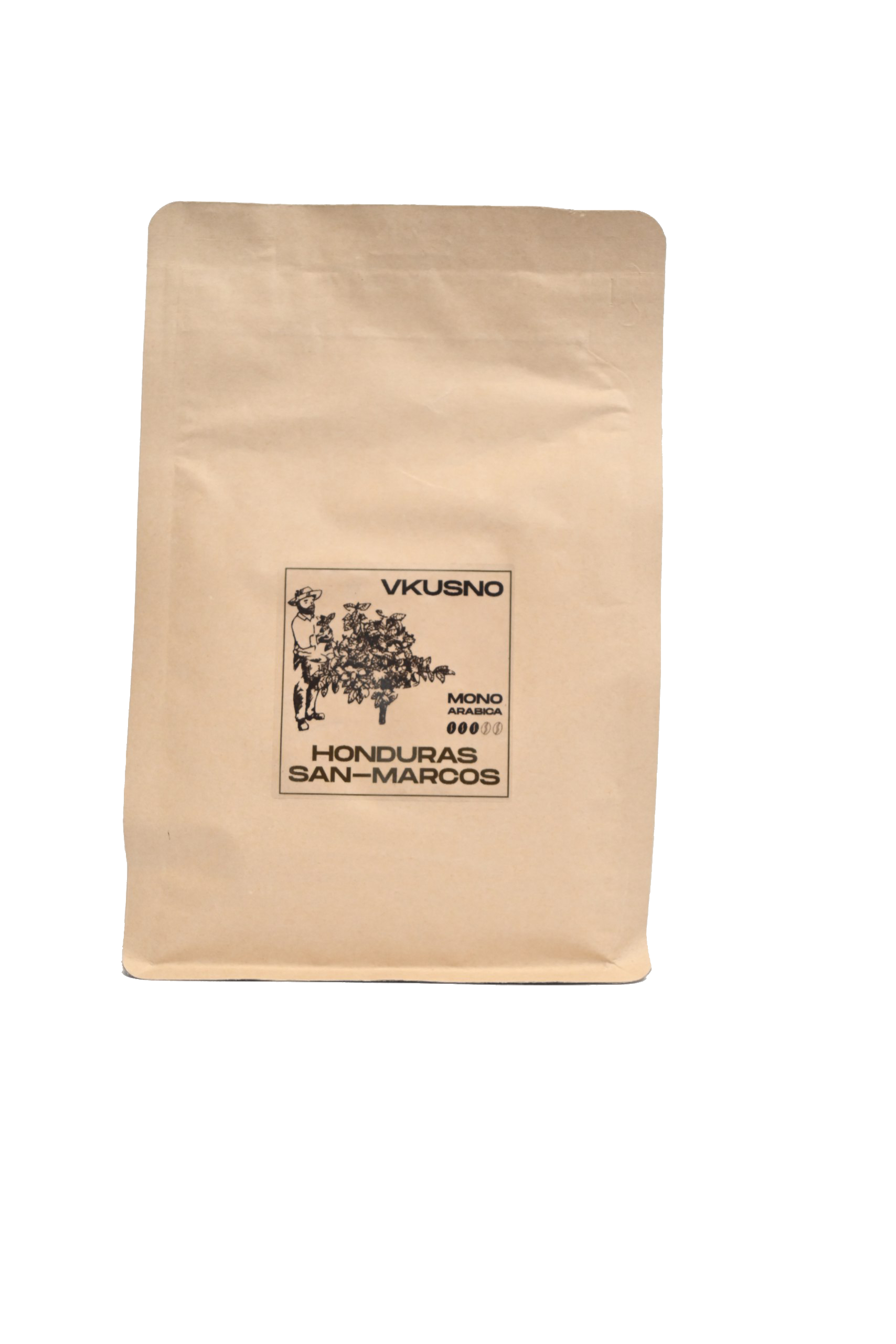 

Кофе молотый натуральный Vkusno смесь Honduras San-Marcos арабика 250 г, honduras