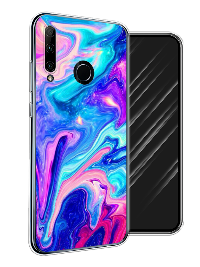 

Чехол Awog на Honor 10i "Голубая орхидея", Голубой;синий;фиолетовый, 68850-8