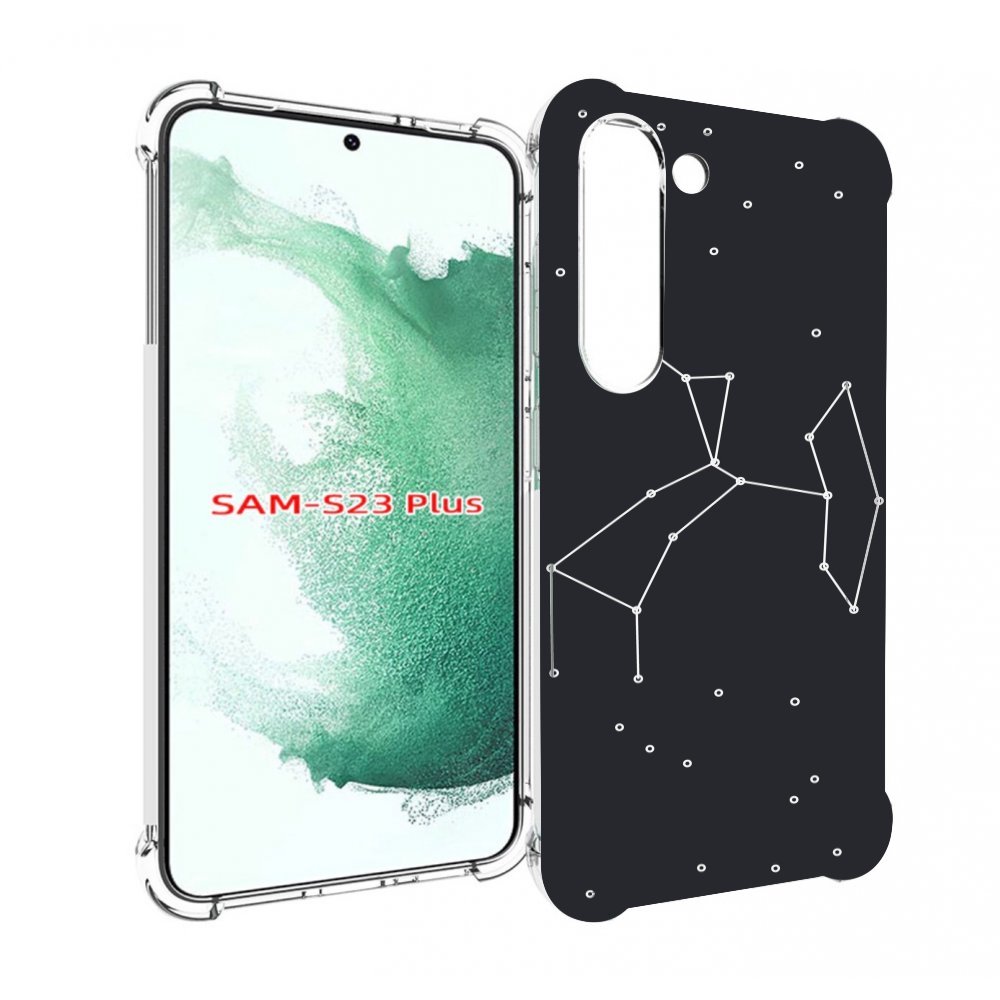 

Чехол MyPads знак зодиака стрелец 6 для Samsung Galaxy S23 Plus +, Прозрачный, Tocco