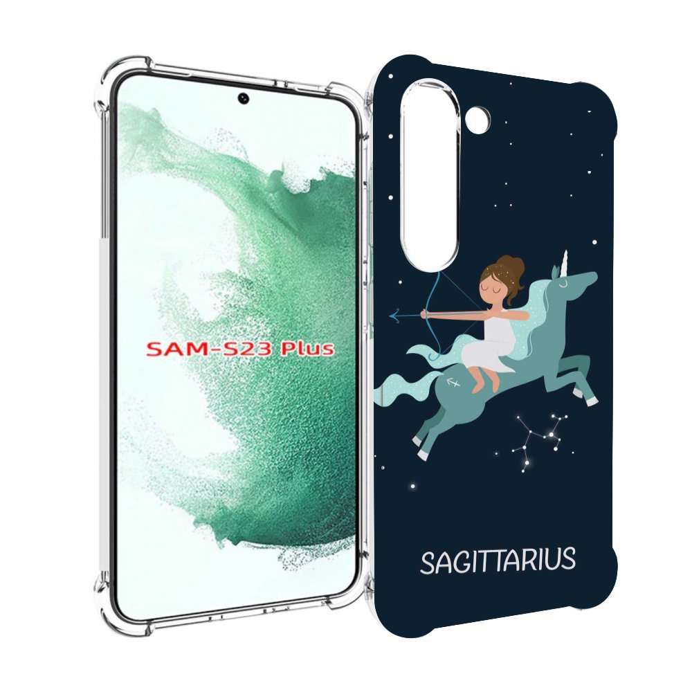 

Чехол MyPads знак зодиака стрелец 5 для Samsung Galaxy S23 Plus +, Прозрачный, Tocco