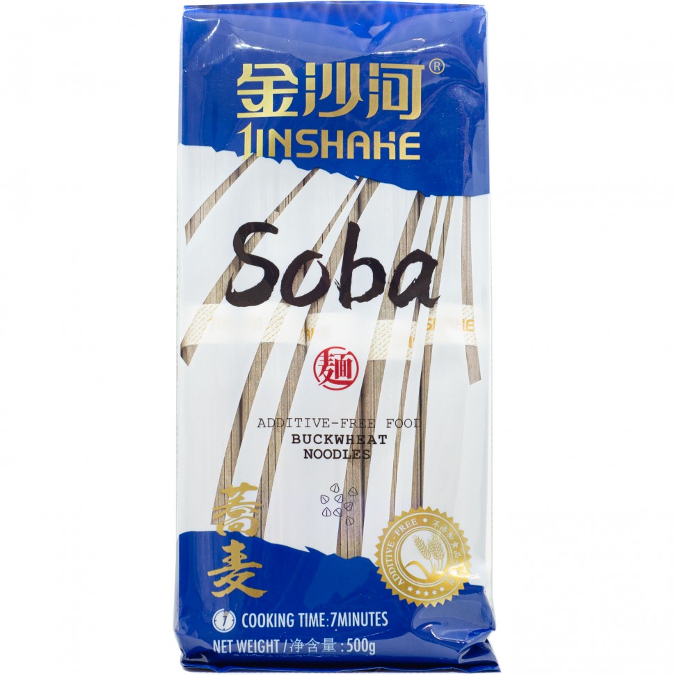 Лапша Соба Jinshahe Soba Noodles, 500 г