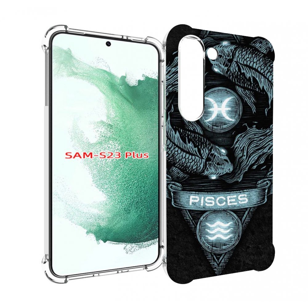 

Чехол MyPads знак зодиака рыбы 4 для Samsung Galaxy S23 Plus +, Прозрачный, Tocco